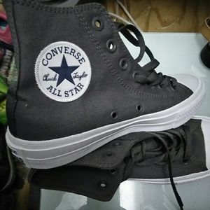 Brand New Grey Converse High Tops